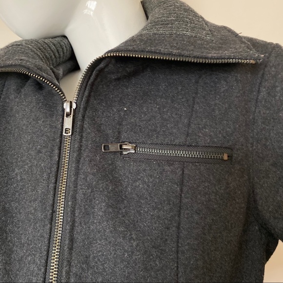 {Express} Grey Wool Jacket - Picture 5 of 10